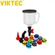 Kit de llenado de embudo de aceite de motor VIKTEC de 15 piezas